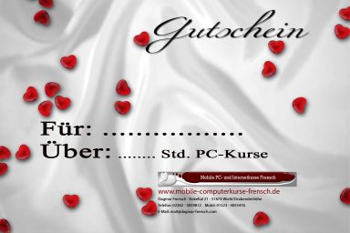 Rote Herzen Seide
